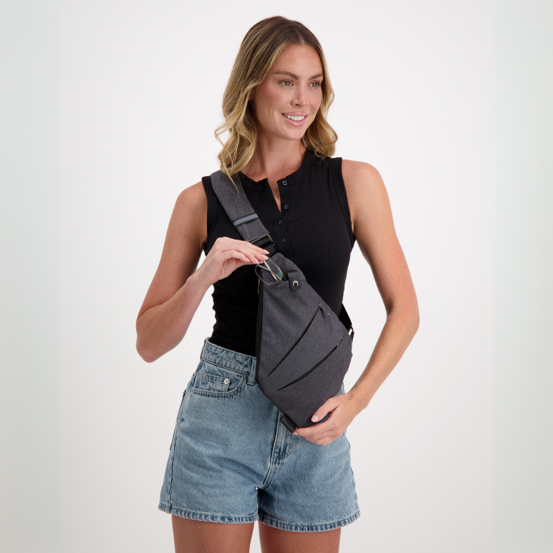 Beveiligde Schoudertas tegen Diefstal