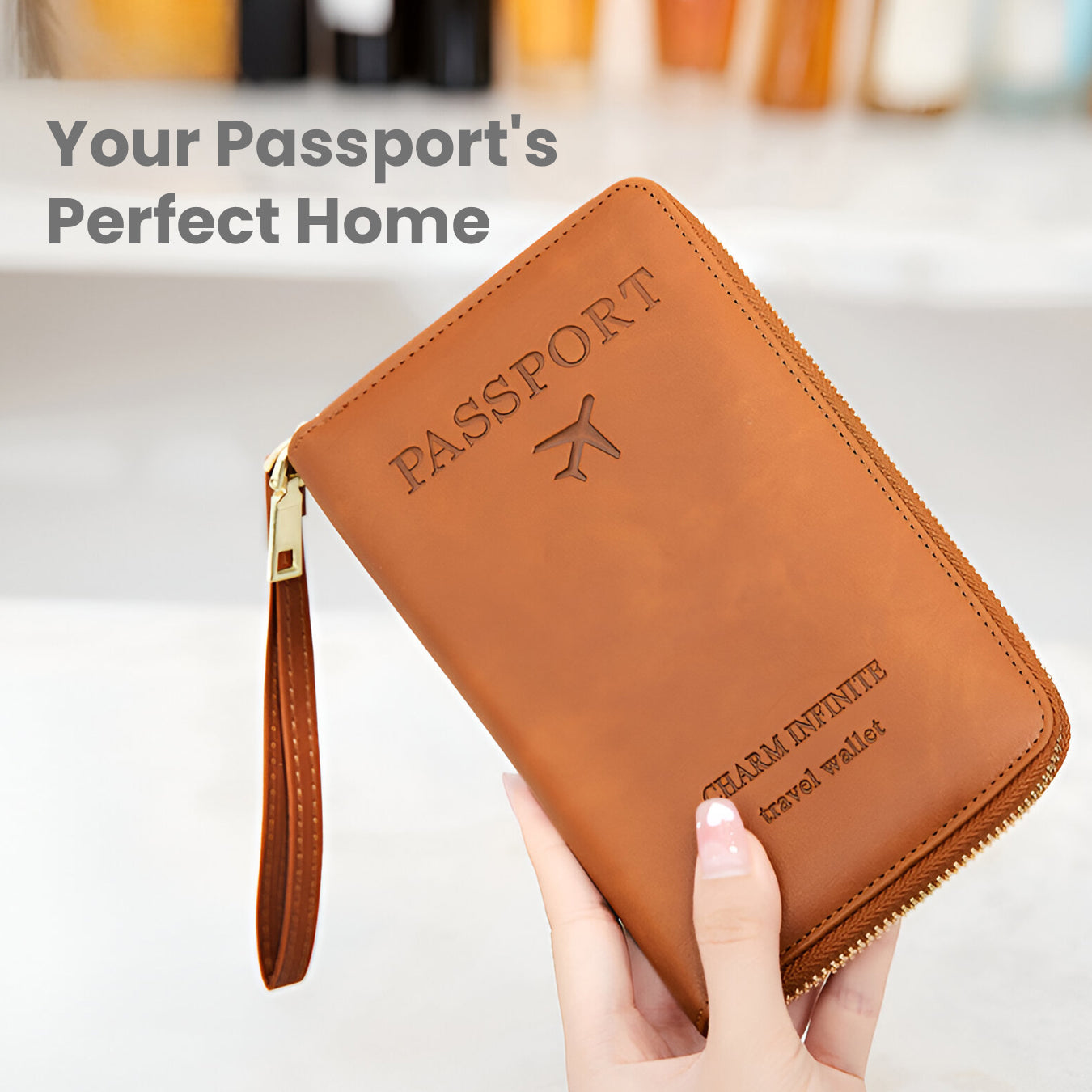 RFID Passport Holder for Travel
