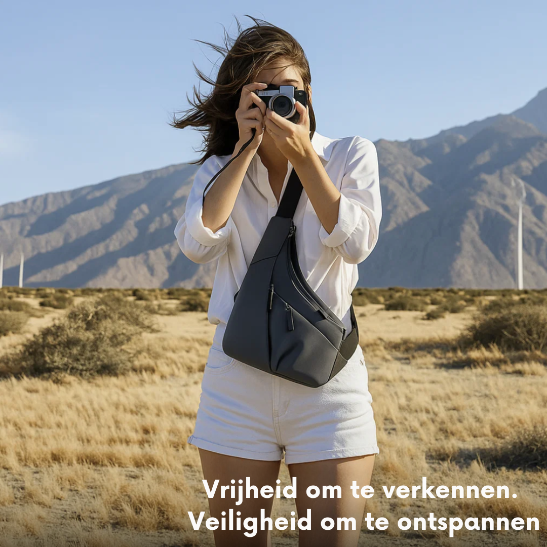 SecuPro Anti-diefstal cross-body tas