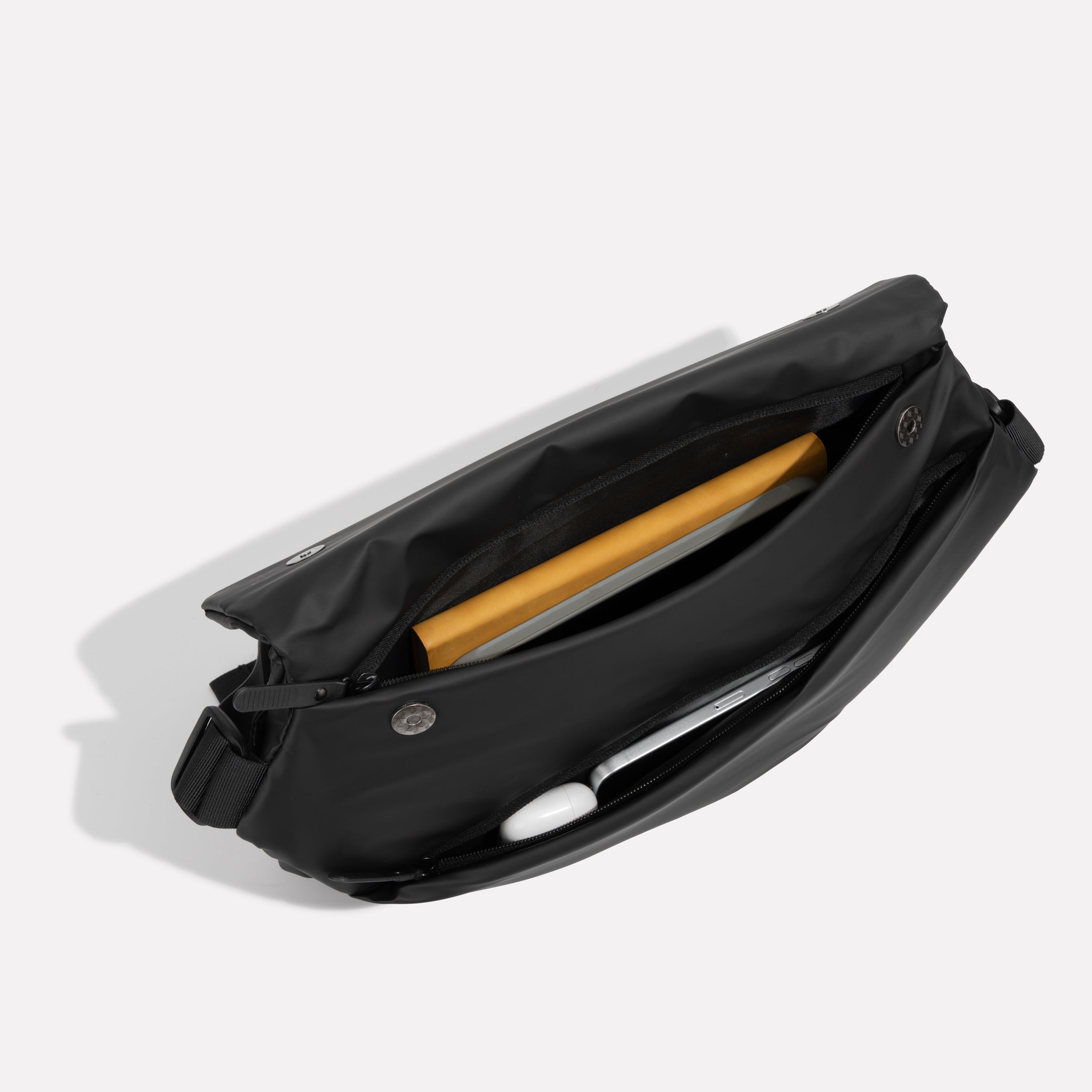 Anti-Diefstal Obsidiaan schoudertas