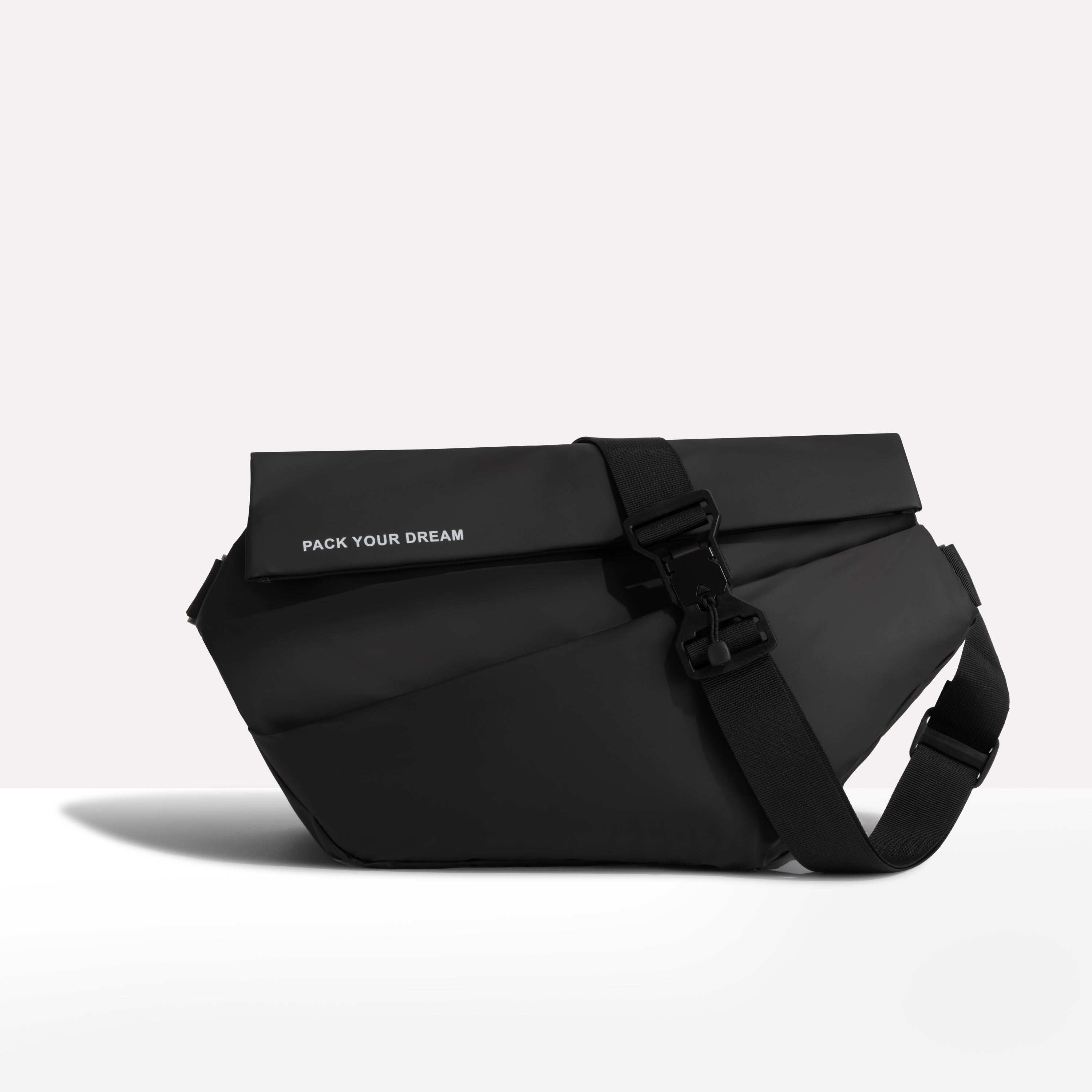 Anti-Diefstal Obsidiaan schoudertas