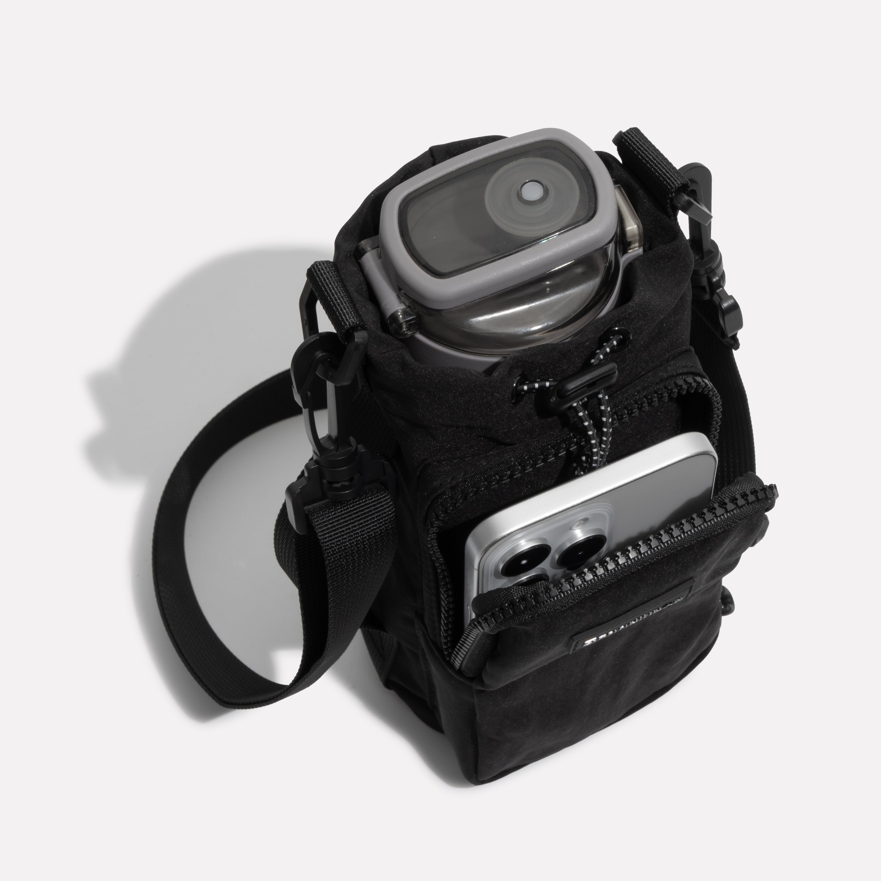 SafeSip | Shoulder Bag with Bottle Carrier
