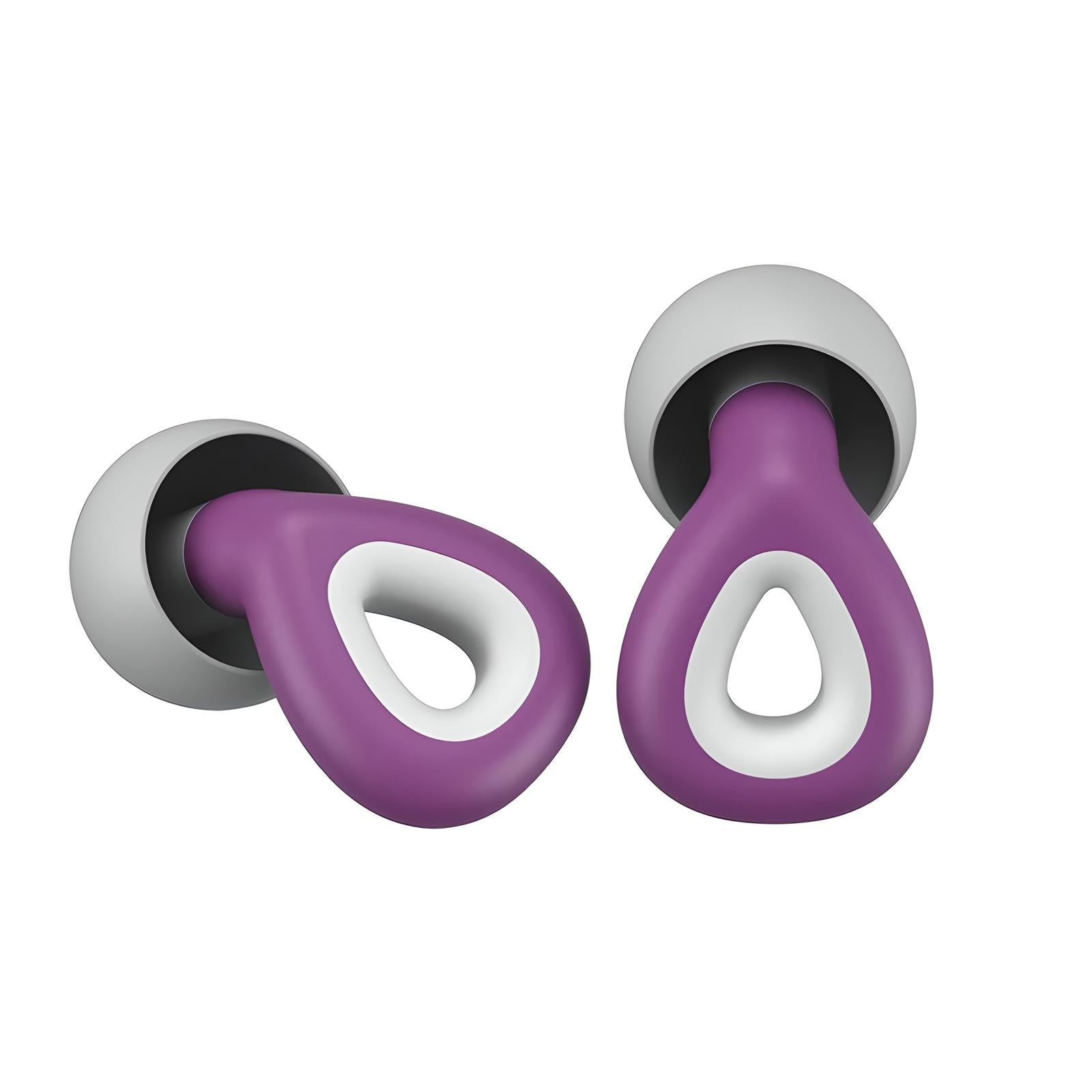 Set of Noise-Canceling Travel Earplugs