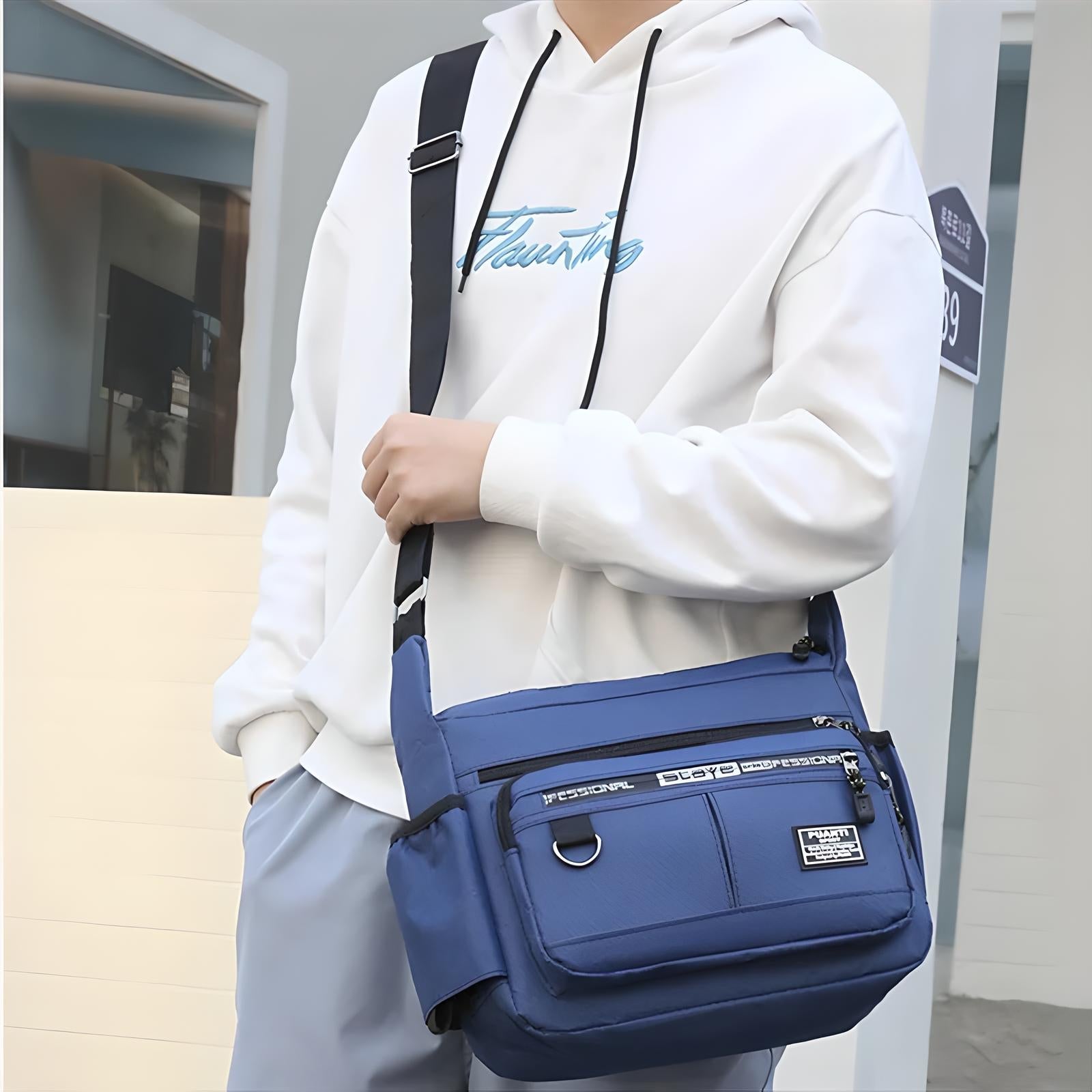 Spacious Shoulder Bag with Anti-Theft Security
