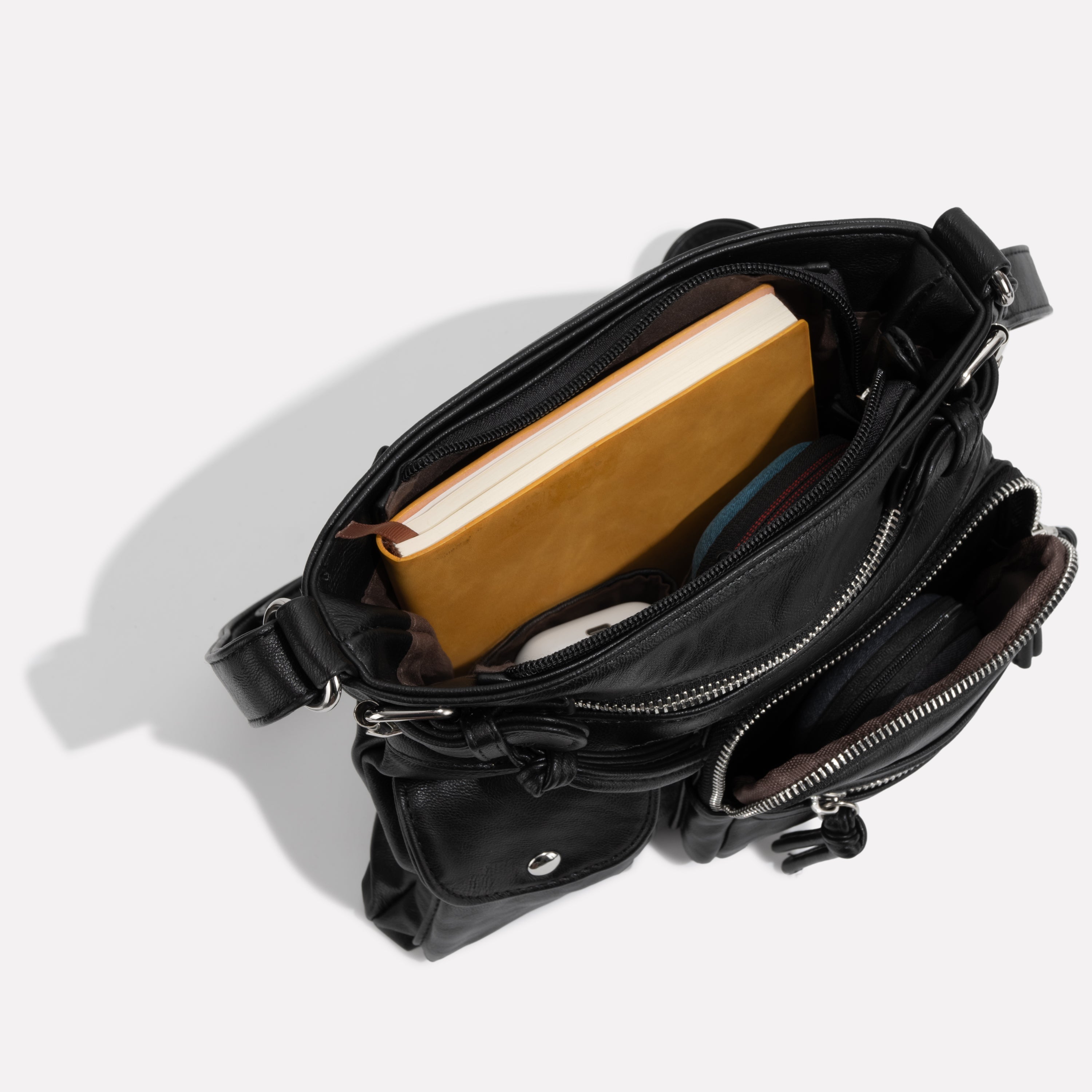 Sara Leather Shoulder Bag