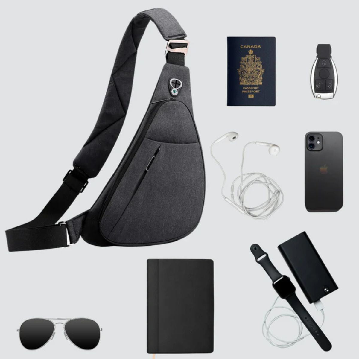 LockIt | Antidiefstal Schoudertas