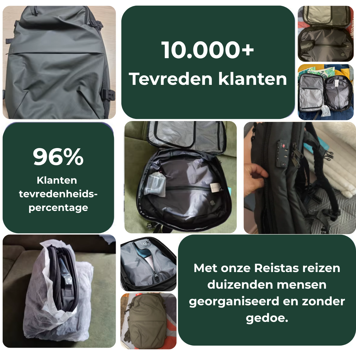 Reistas + GRATIS vacuümpomp