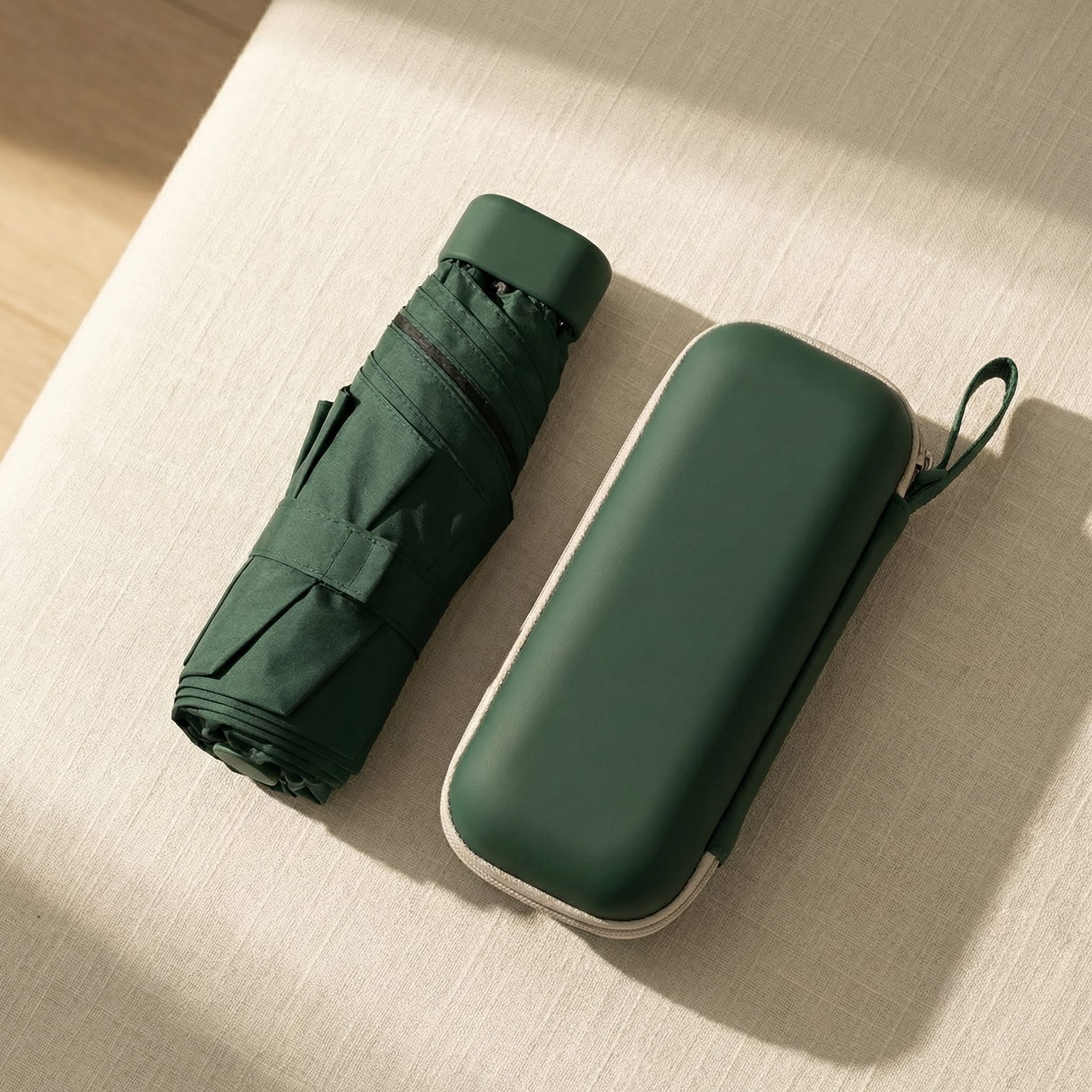 Compacte Reisparaplu & Etui