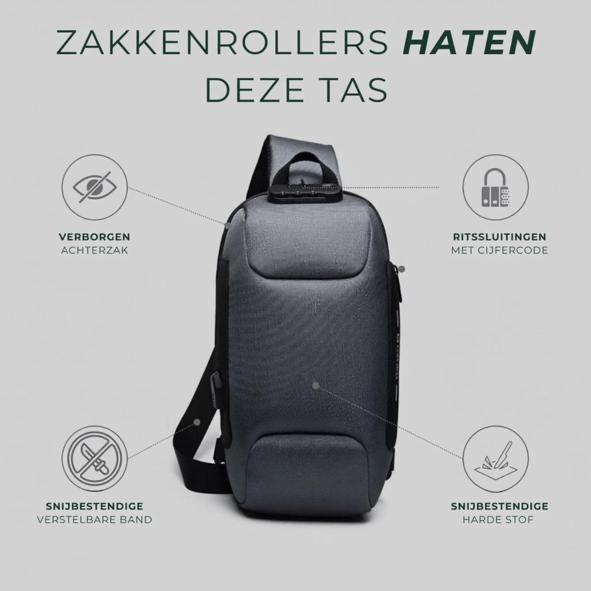 Anti-Diefstal | Crossbody