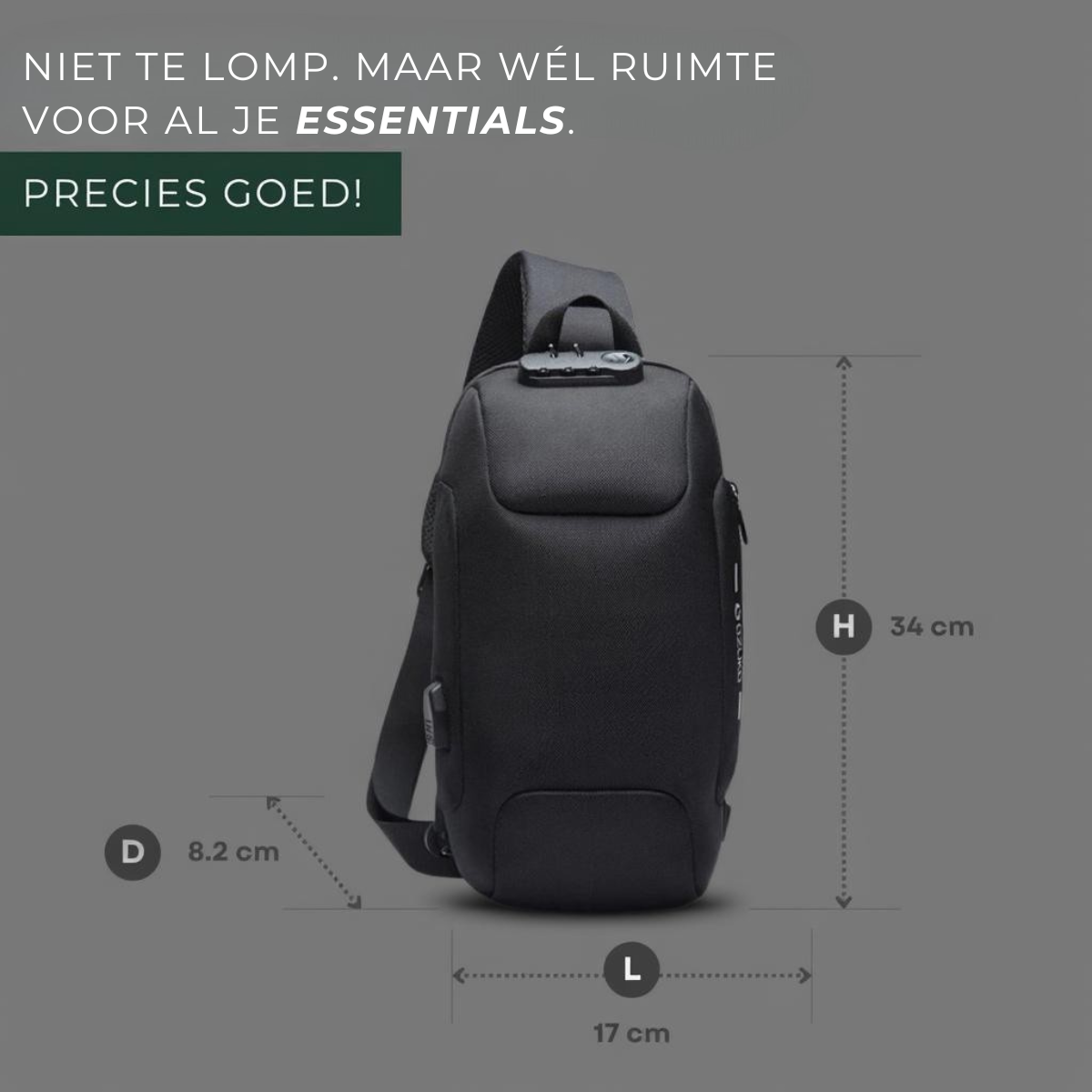 Anti-Diefstal | Crossbody