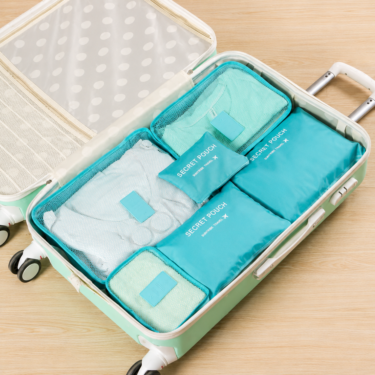 6 Delige Packing Cubes Set™