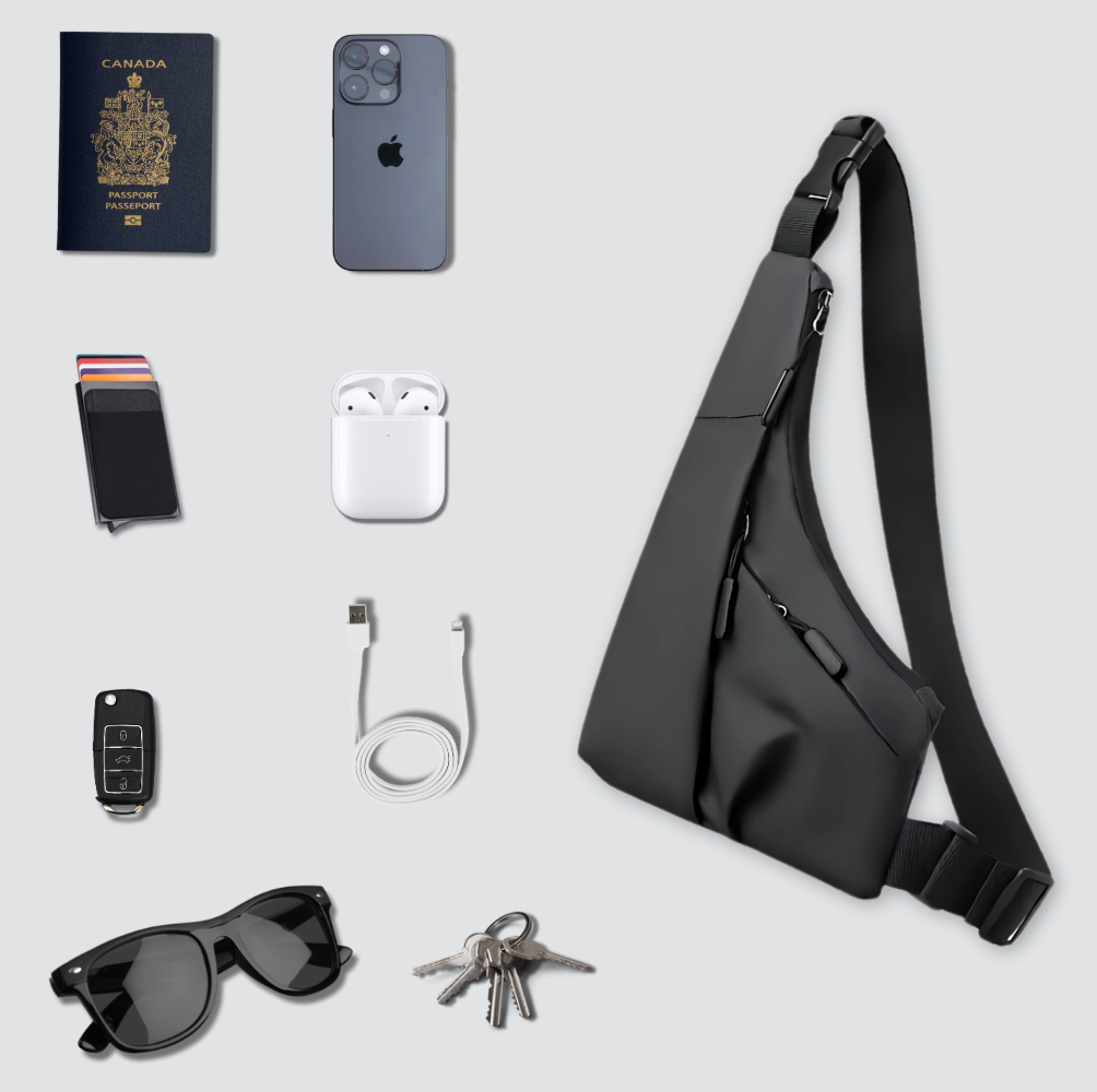 SecuPro Anti-diefstal cross-body tas