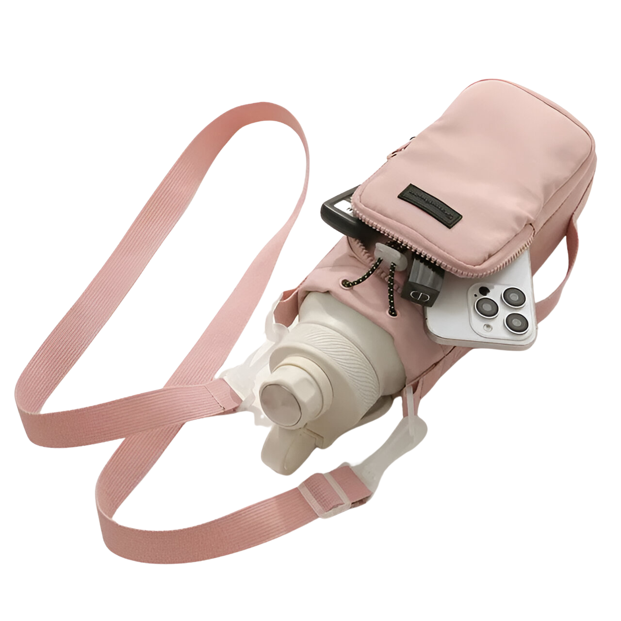 SafeSip | Shoulder Bag with Bottle Carrier