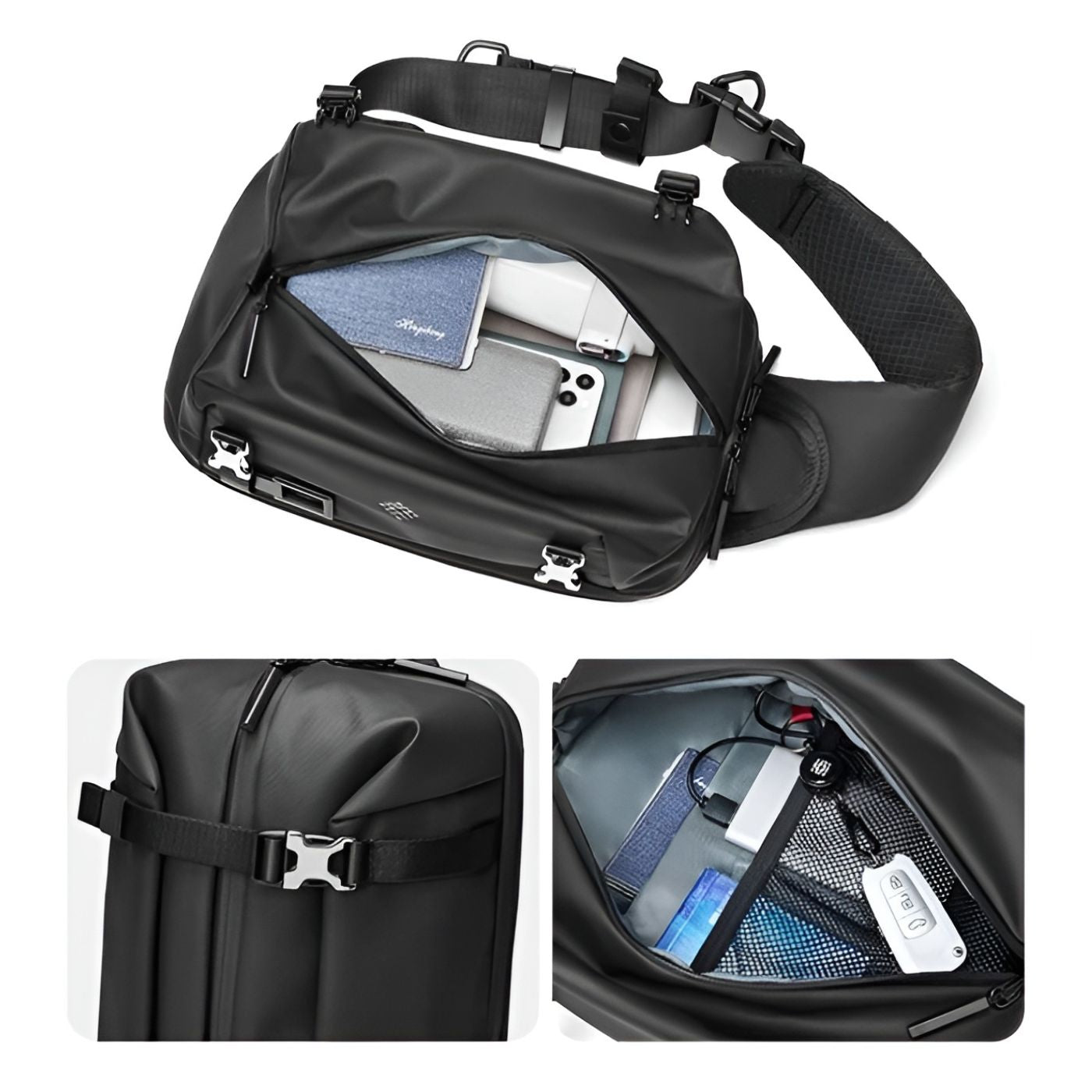 Adjustable Anti-Theft Shoulder Bag
