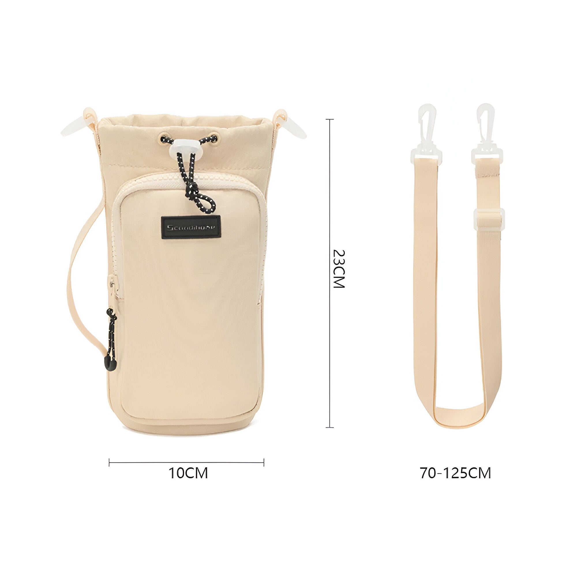 SafeSip | Shoulder Bag with Bottle Carrier