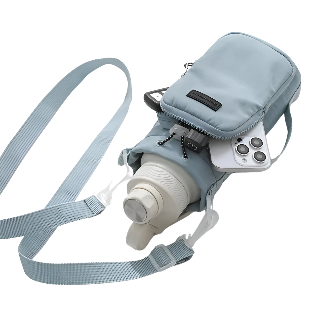 SafeSip | Shoulder Bag with Bottle Carrier