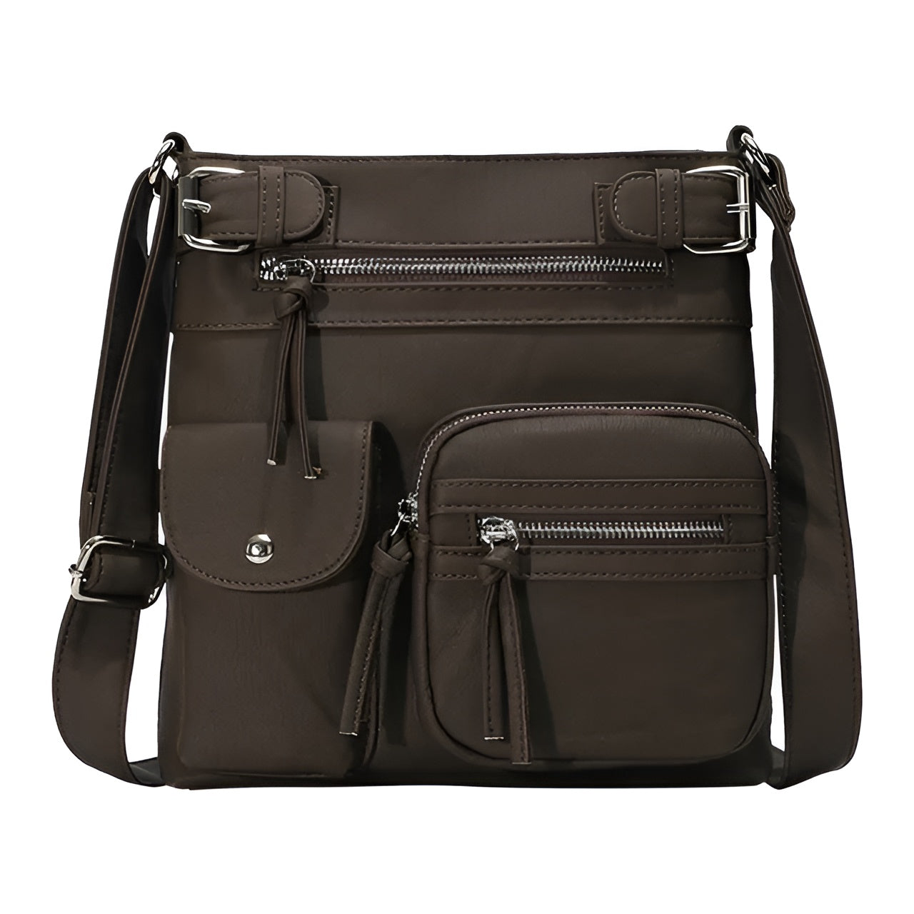 Sara Leather Shoulder Bag
