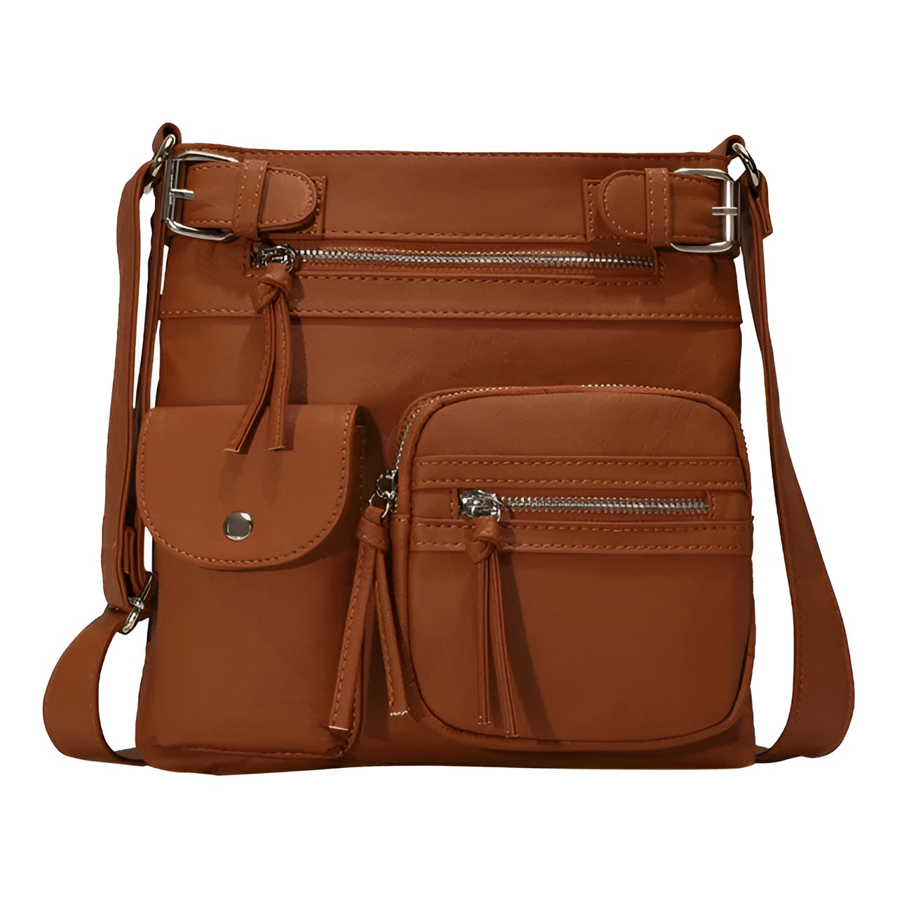 Sara Leather Shoulder Bag