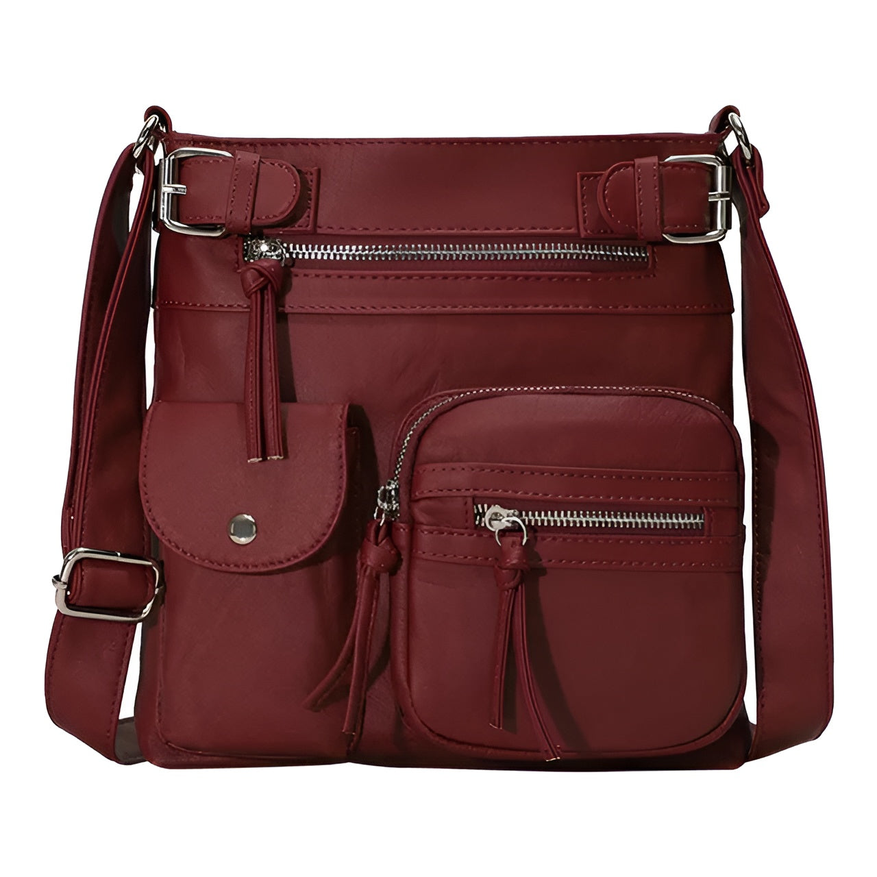Sara Leather Shoulder Bag