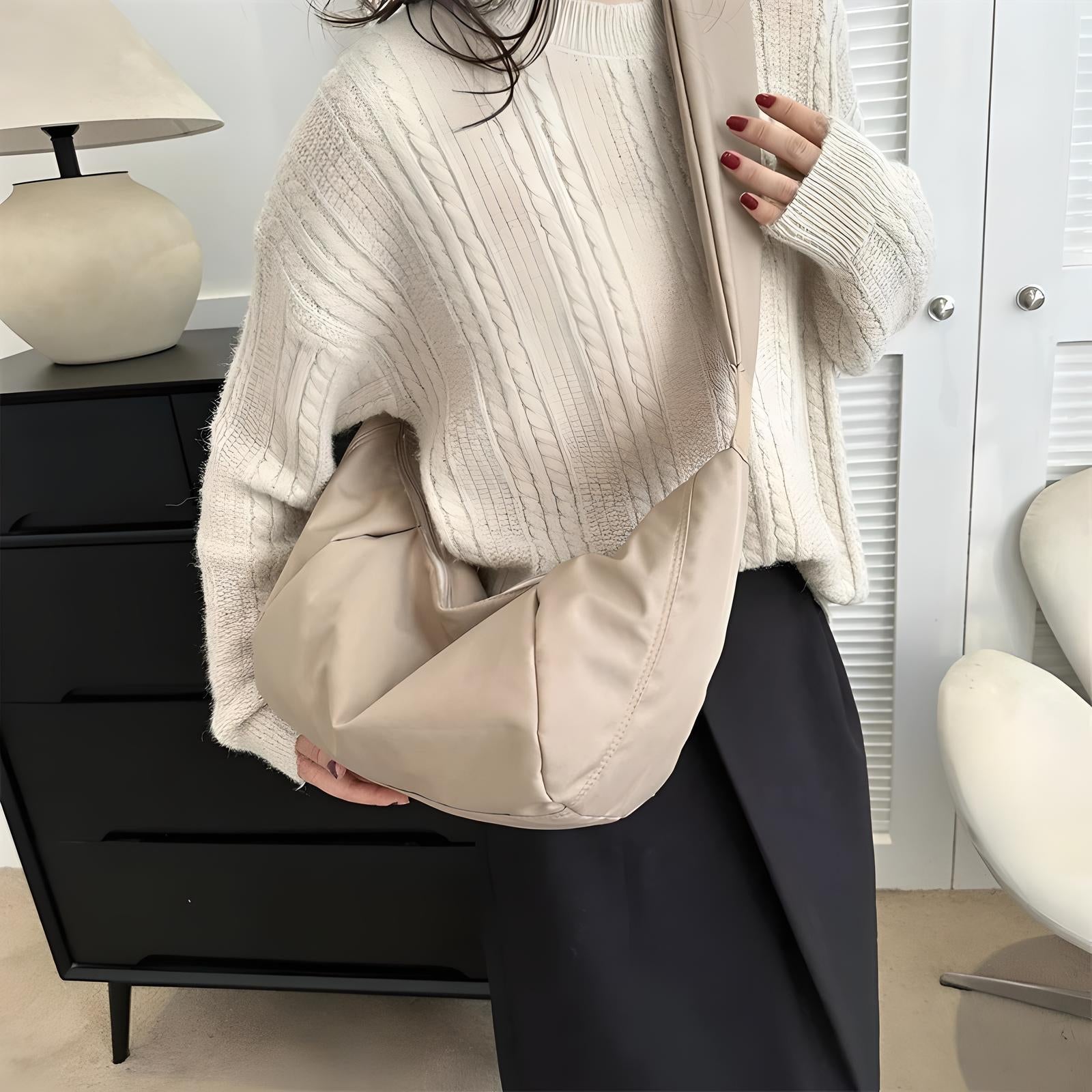 Olive | Puffer schoudertas