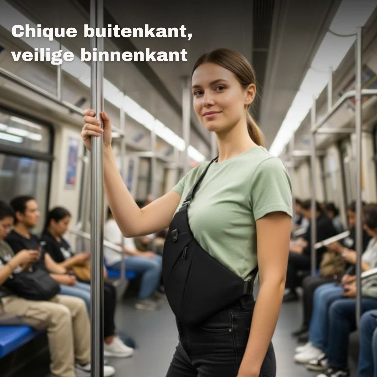 ZipSafe | Antidiefstal Schoudertas