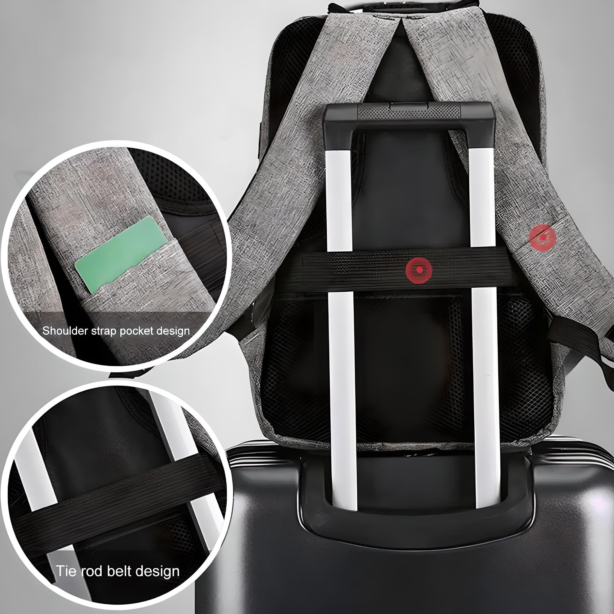 Stedelijke Explorer | Slanke Anti-Diefstal Rugzak