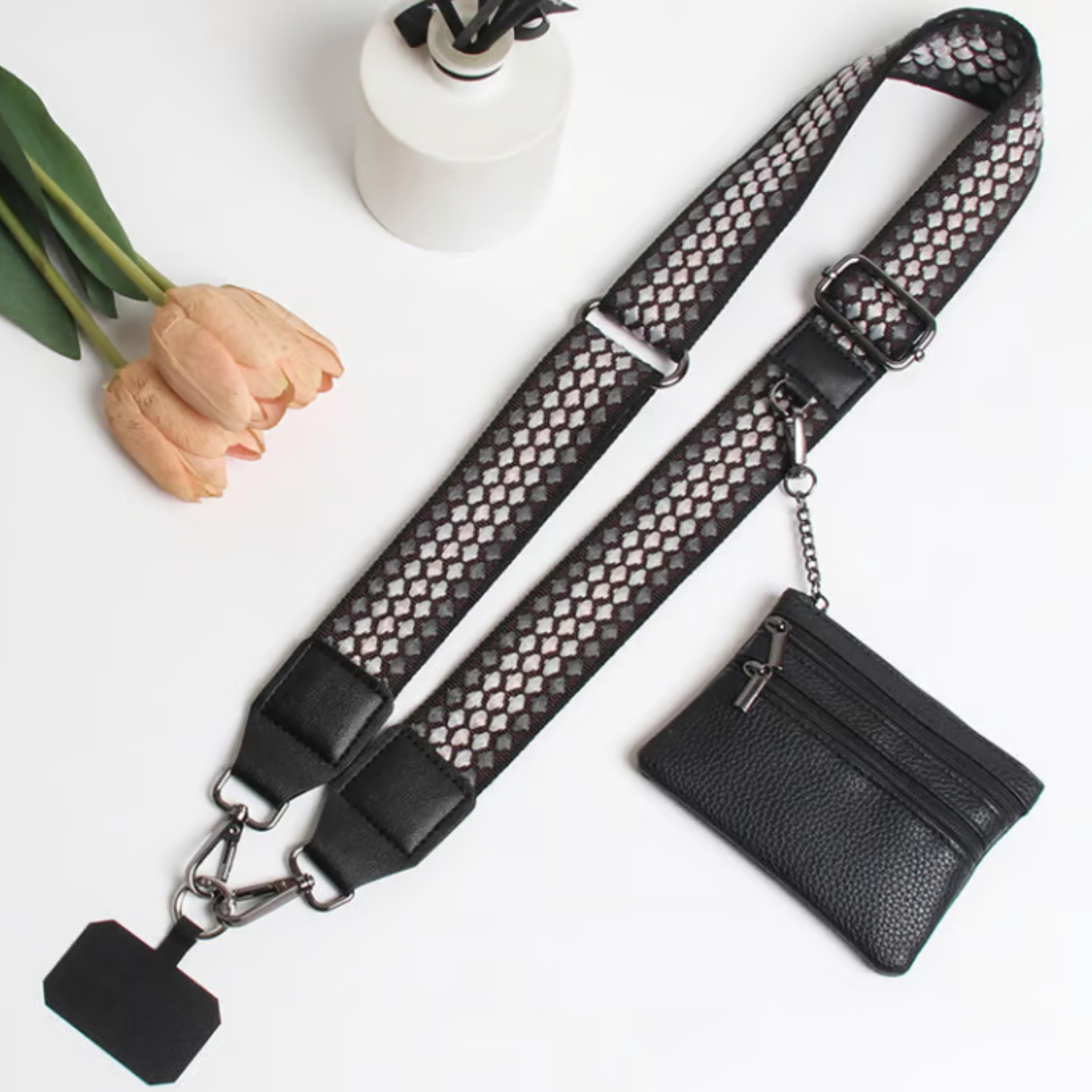 ZipStrap Crossbody Telefoon Houder