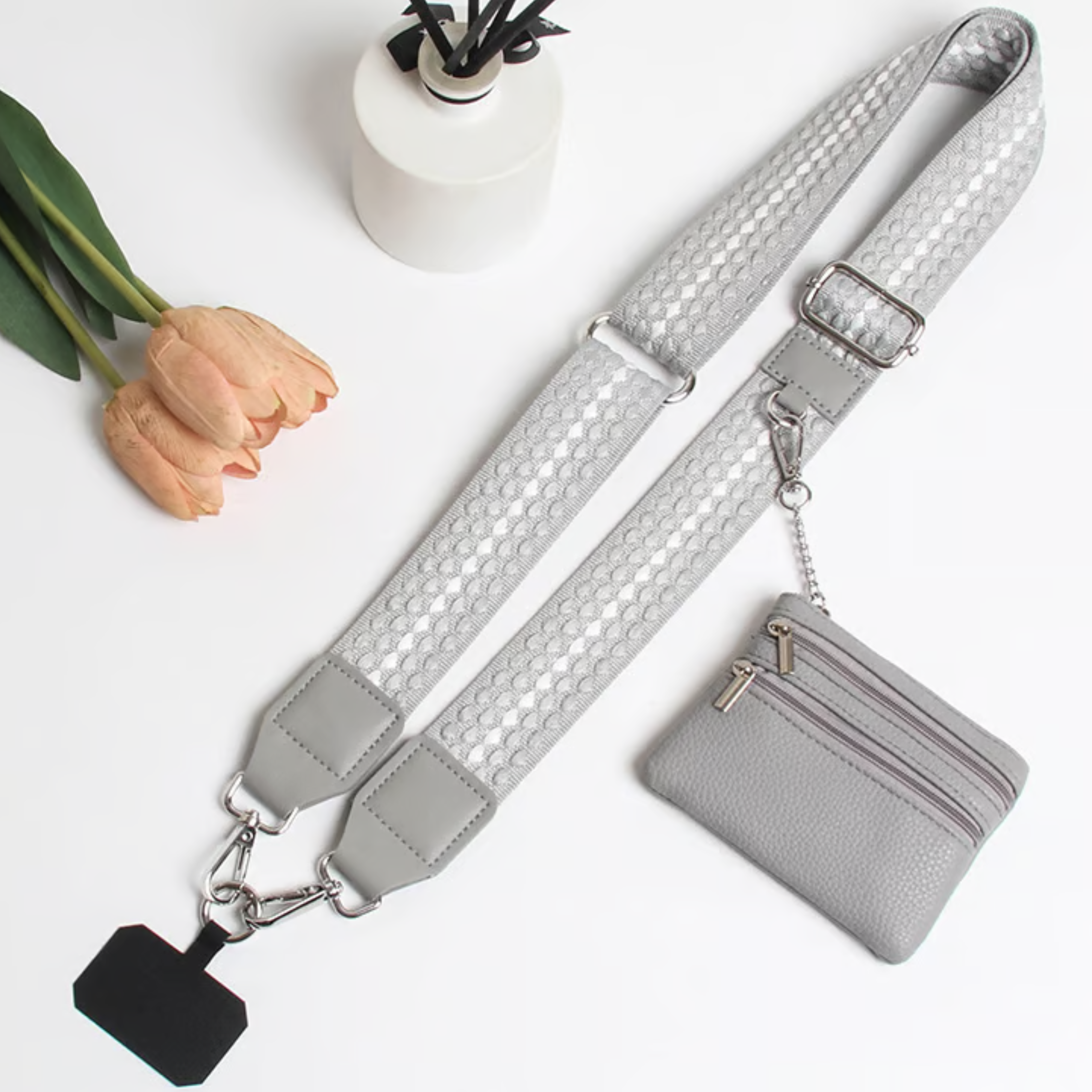 ZipStrap Crossbody Telefoon Houder