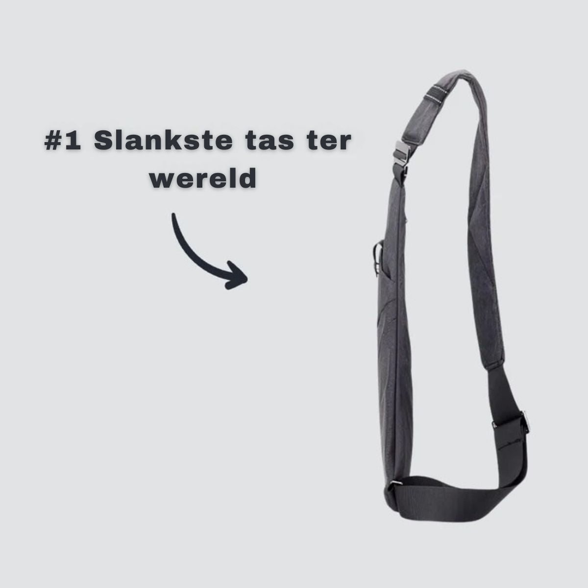 ZipSafe | Antidiefstal Schoudertas