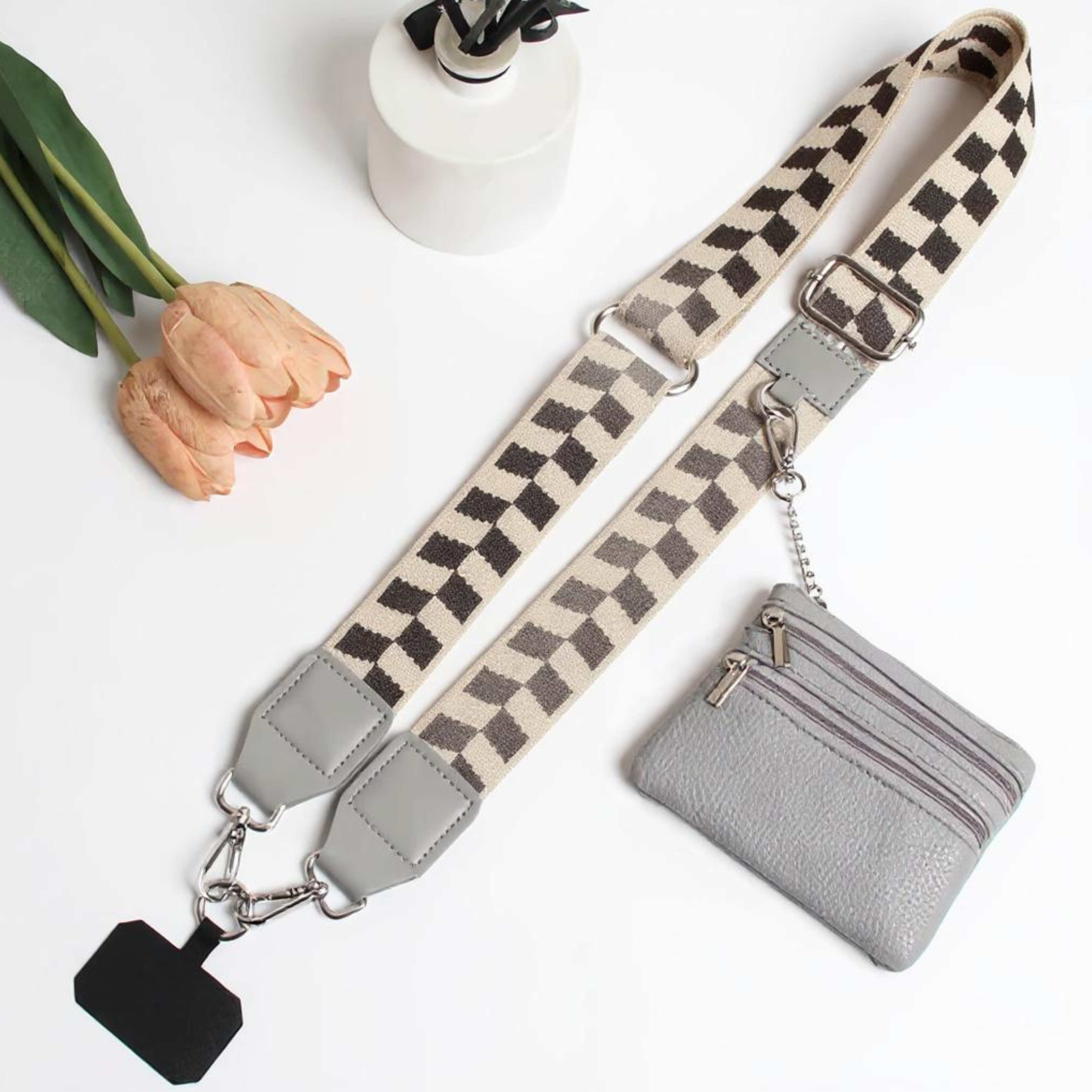 ZipStrap Crossbody Telefoon Houder