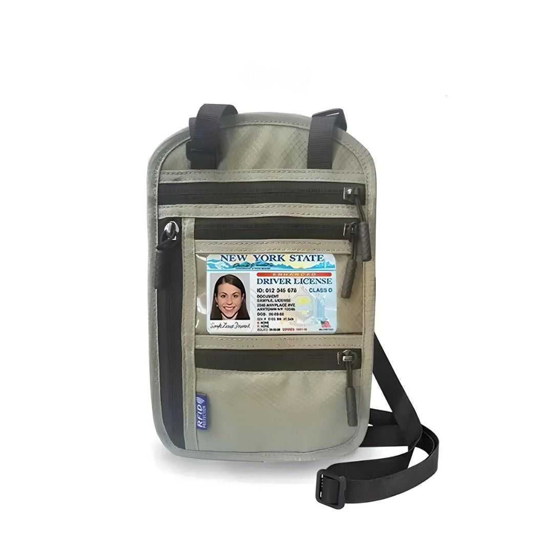 RFID Reis Nek Portemonnee