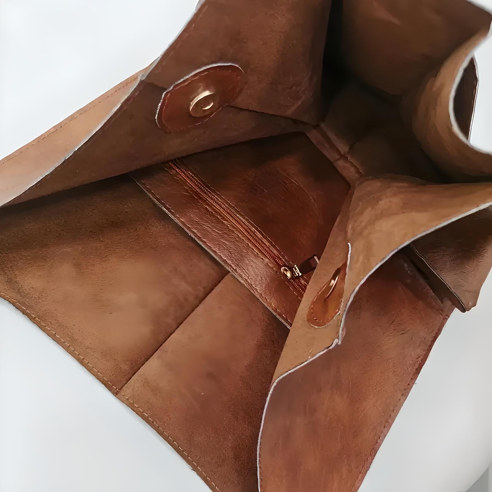 Aria | Oversized Leren Tote Bag