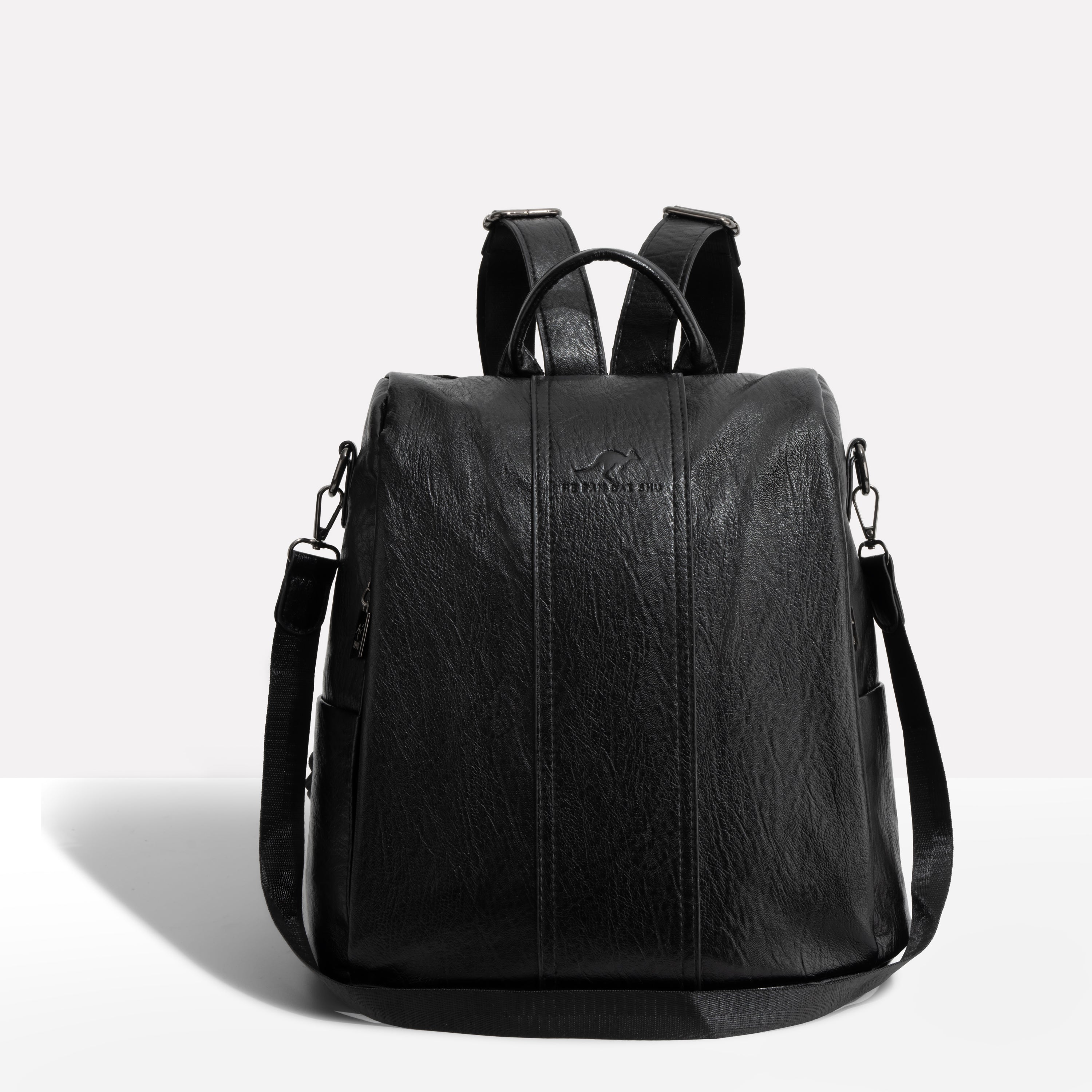 Tourer | Dames Antidiefstal Leren Rugzak