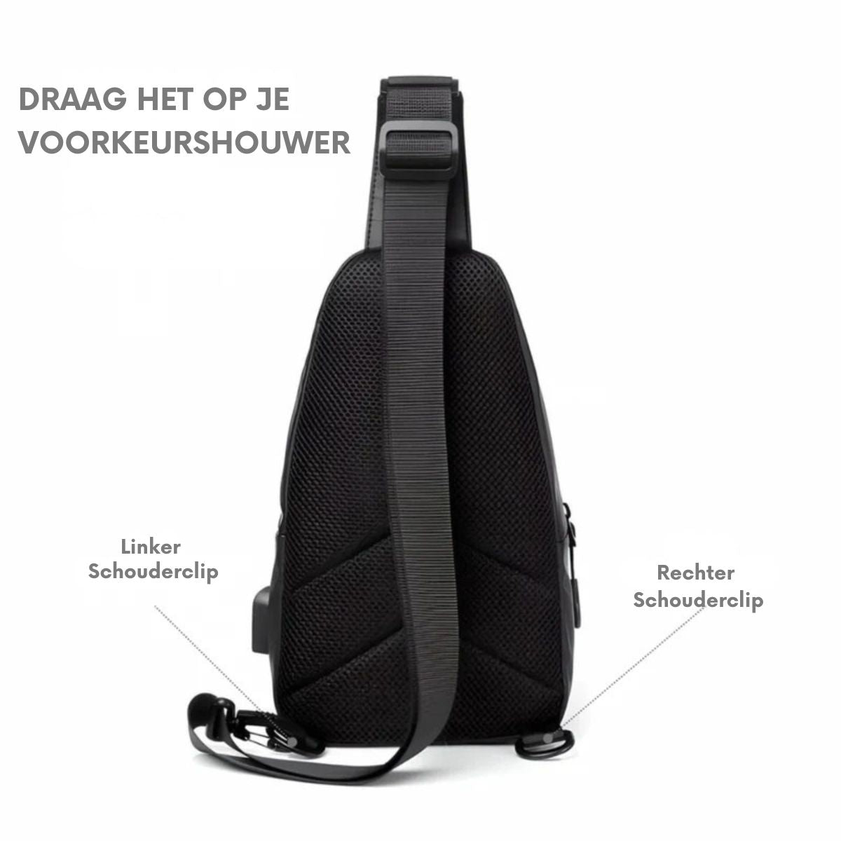 TRAVY | Waterdichte Anti-Diefstal Schoudertas