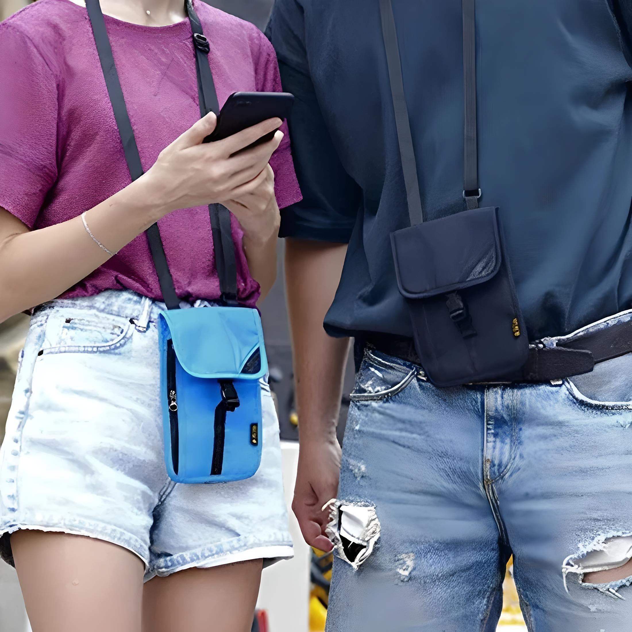 RFID Anti-Diefstal Reis Pouch