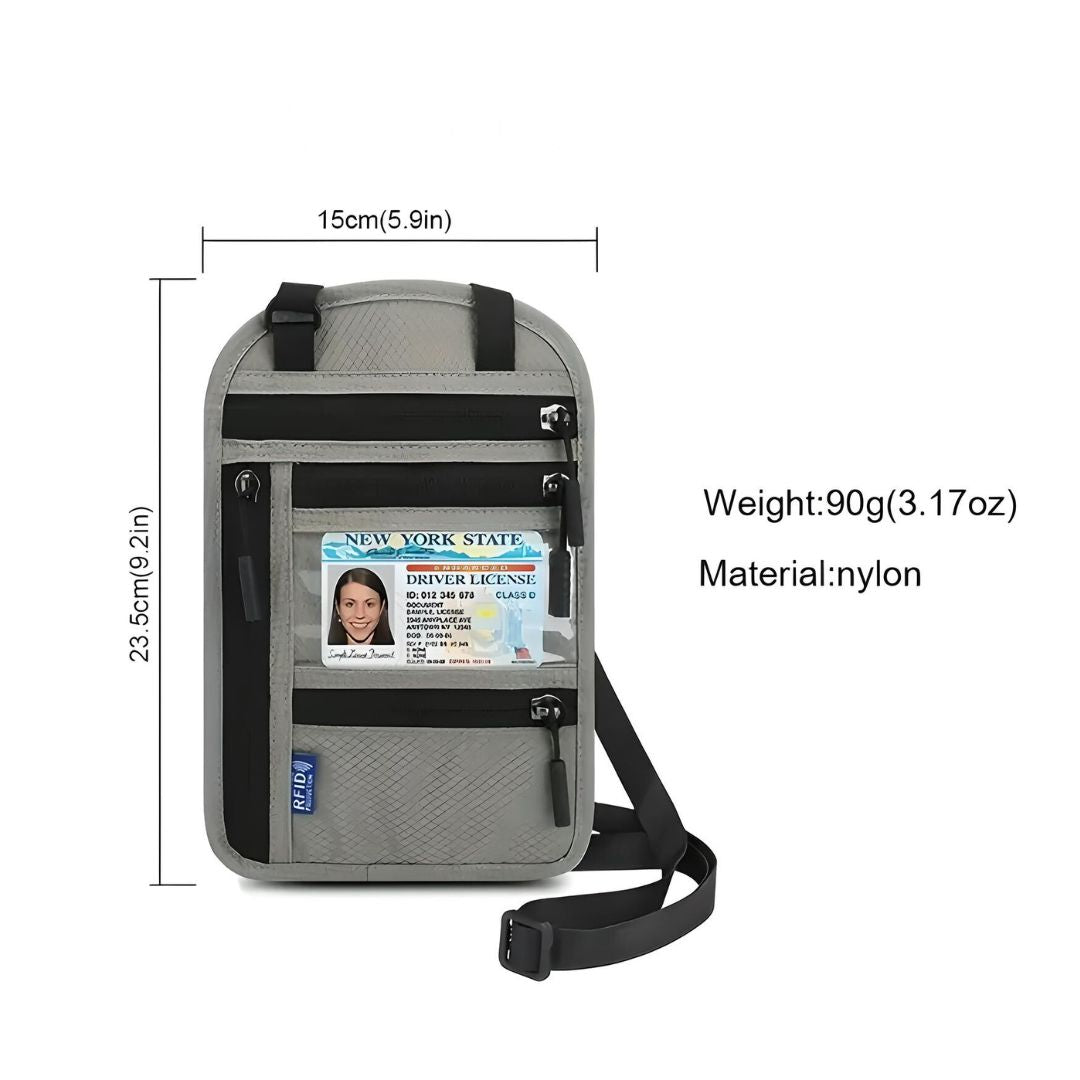 RFID Reis Nek Portemonnee