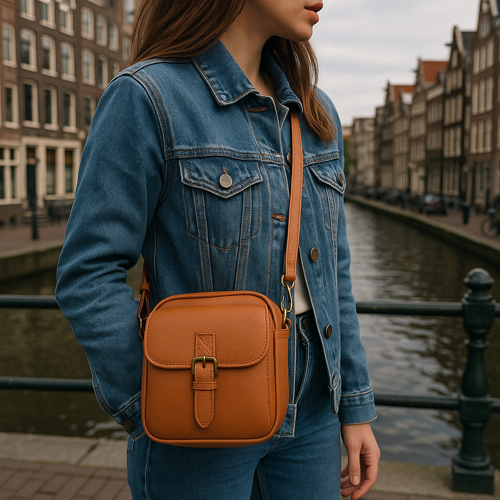 Cleo | Anti‑Diefstal Schoudertas