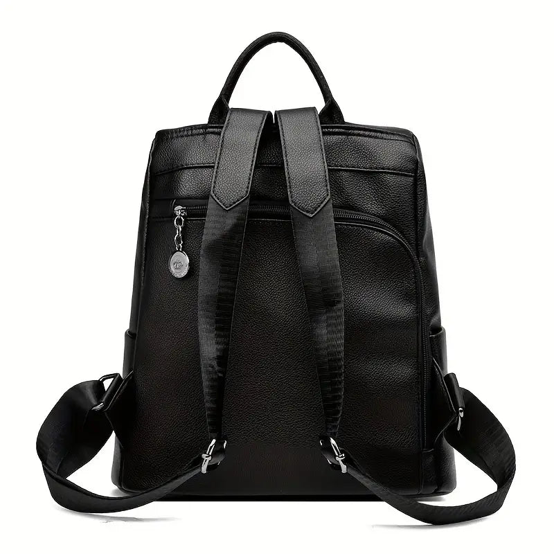 Tourer | Dames Antidiefstal Leren Rugzak